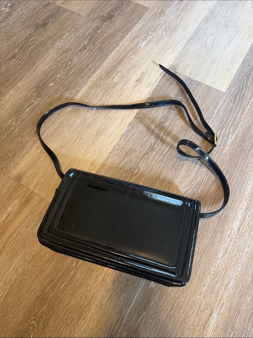 Ande Black Crossbody Bag with Adjustable Strap